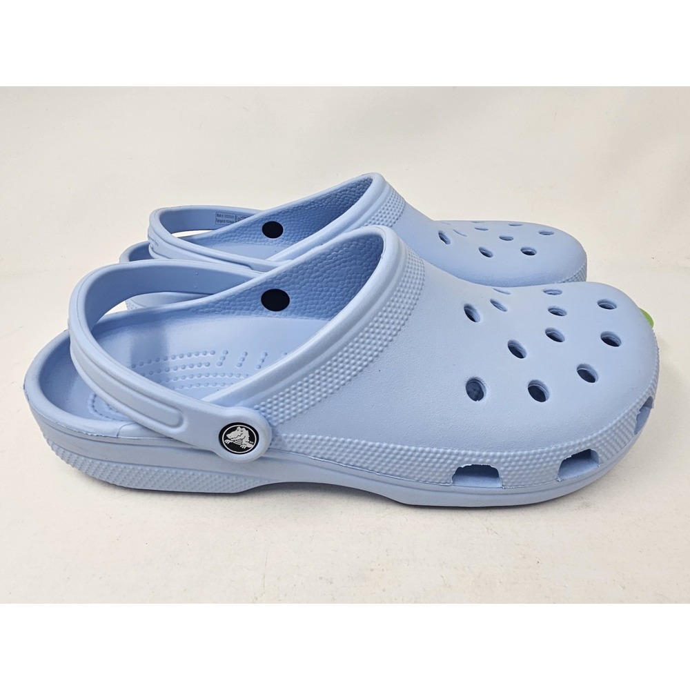 Crocs Classic Slip-On Sandals, Blue Calcite, Men's Size 13M, 10001-4NS, NEW!